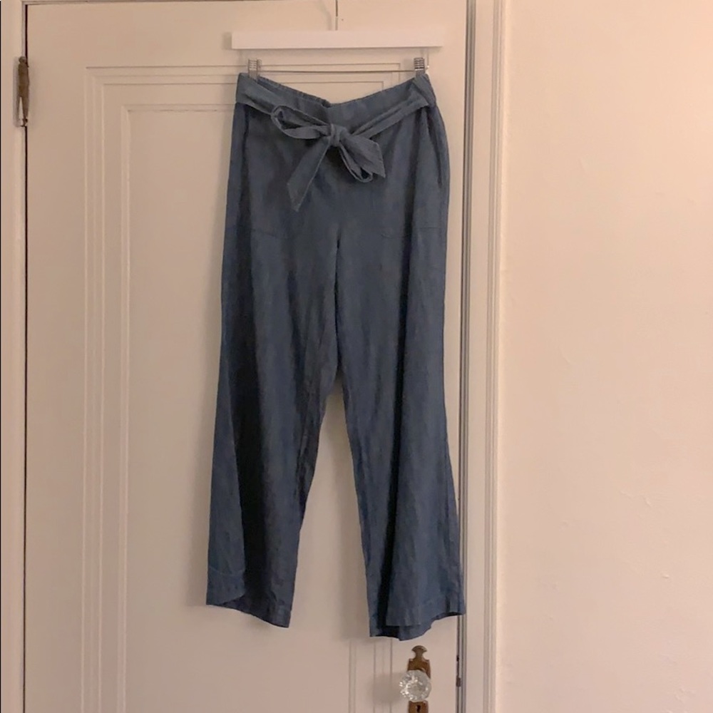 Lightweight crop jean pant
